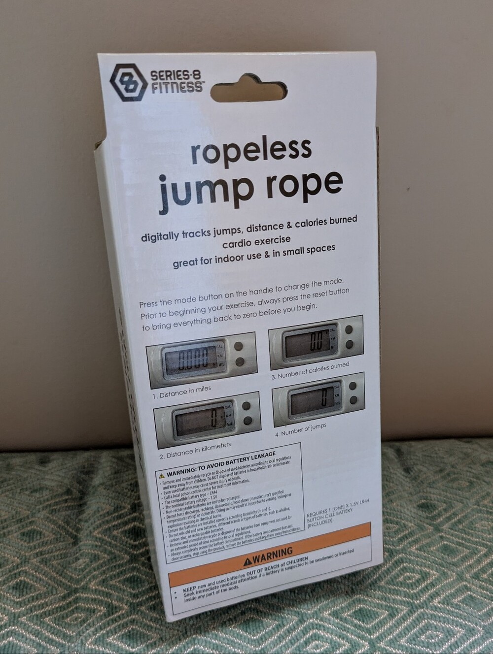 Series 8 Fitness Ropeless Jump Rope - Picture 2 of 4